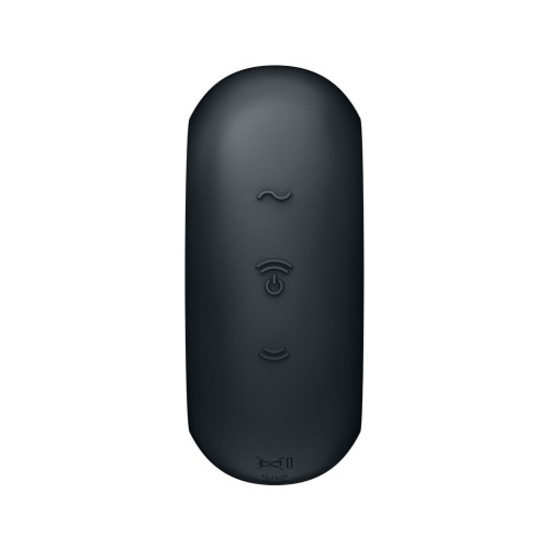 Satisfyer Pro To Go 3 - Вакуумный стимулятор, 8.7х3.5 см (чёрный)
